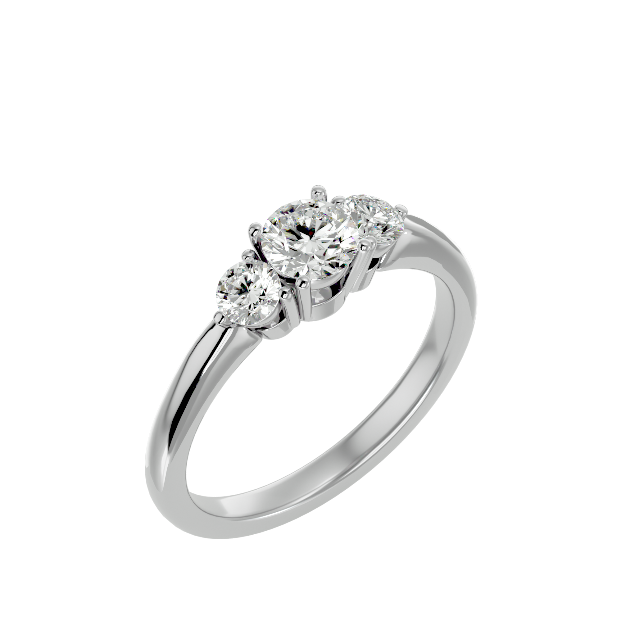 Elanor 3 Stone Ring