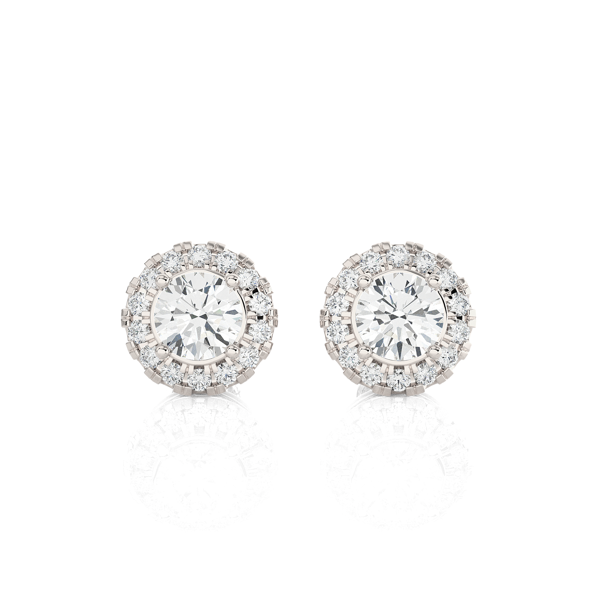 Sameera Classic Halo Studs