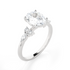 Basalica Oval Solitaire Engagement Ring