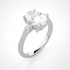 Fantastic Three-Stone Engagement Ring