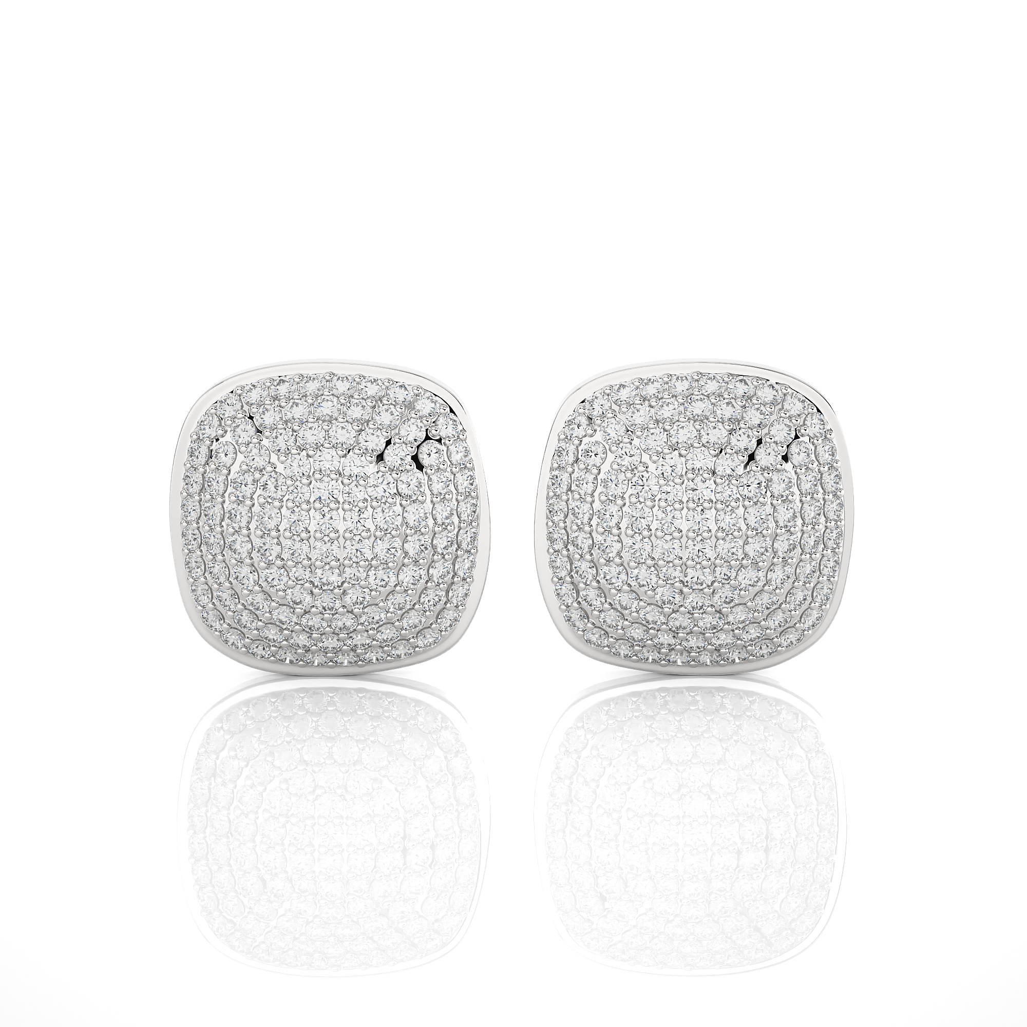 Tinsley Pave Dome Earring